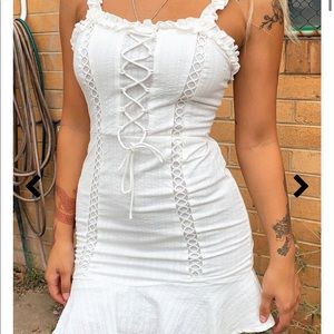 NEW That’s so fetch White Graduation Dress